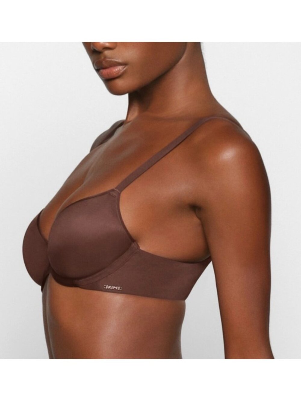 NWT SKIMS WEIGHTLESS DEMI BRA ESPRESSO - 38DDDD